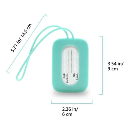 Silicone Luggage Tags For Suitcases