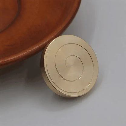 Metal Flowing Spiral Coin Desk Toy