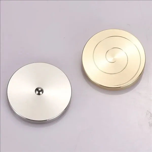 Metal Flowing Spiral Coin Desk Toy
