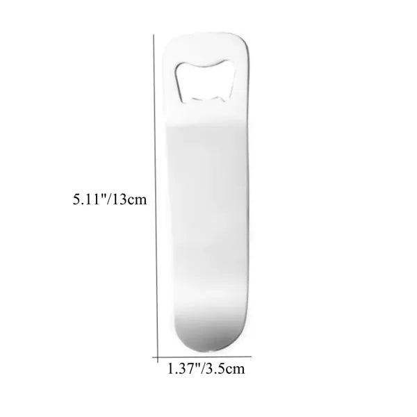 Stainless Steel Square Bottle Opener