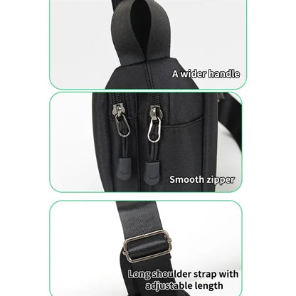 Travel Hiking Sling Crossbody Chest Daypack Fanny Pack Bag