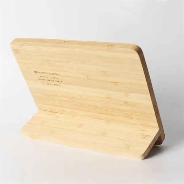 15W Wooden Photo Frame Detachable Desktop Wireless Charger