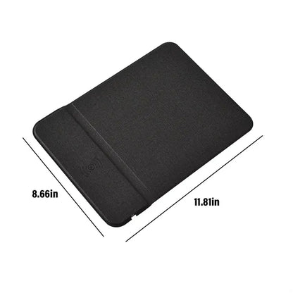 15W Wireless Fast Charging Folding Stand Mouse Pad