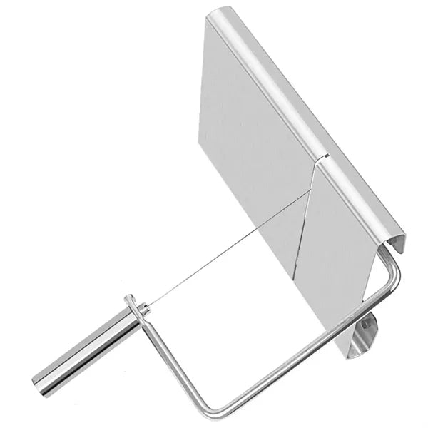 Stainless Steel Cheese Slicer Cutter W/ Accurate Size Scale