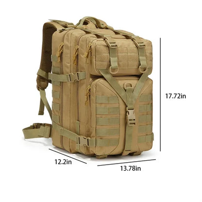 45L Hiking Travel Sport Large Tactical Military DIY Backpack