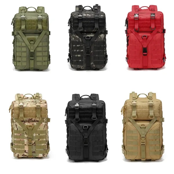 45L Hiking Travel Sport Large Tactical Military DIY Backpack