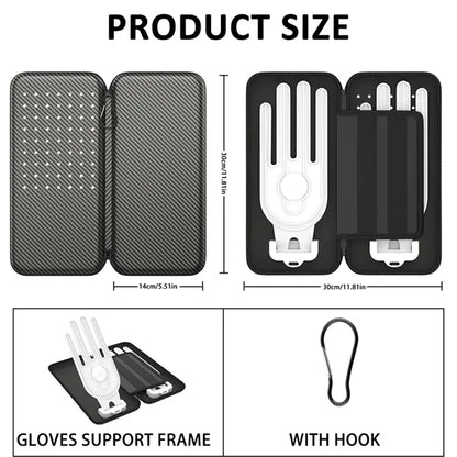 Performance Golf Gloves Holder Case Protect Keep Dry