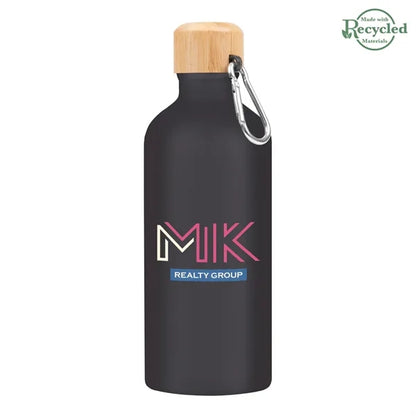 20 Oz. Aluminum Tundra Bike Bottle With Bamboo Lid
