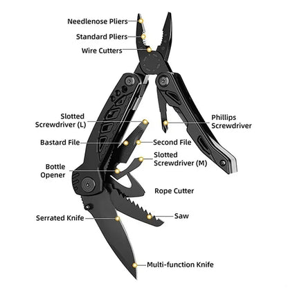 13 in 1 Outdoor Pocket Multitool Knife