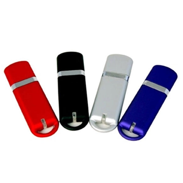 Glacier Plastic USB Flash Drives w/ Custom Logo