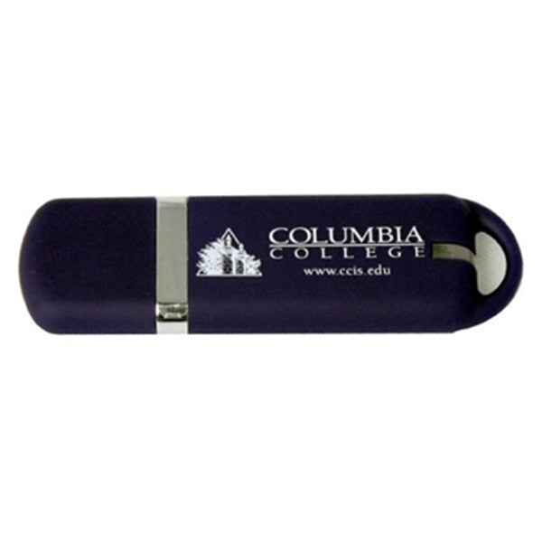Glacier Plastic USB Flash Drives w/ Custom Logo