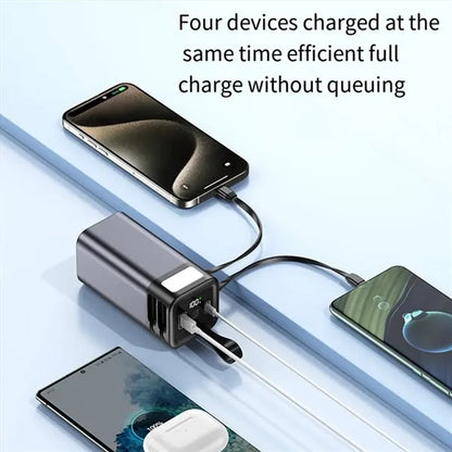 20000mAh Power Bank with Cable Emergency Light
