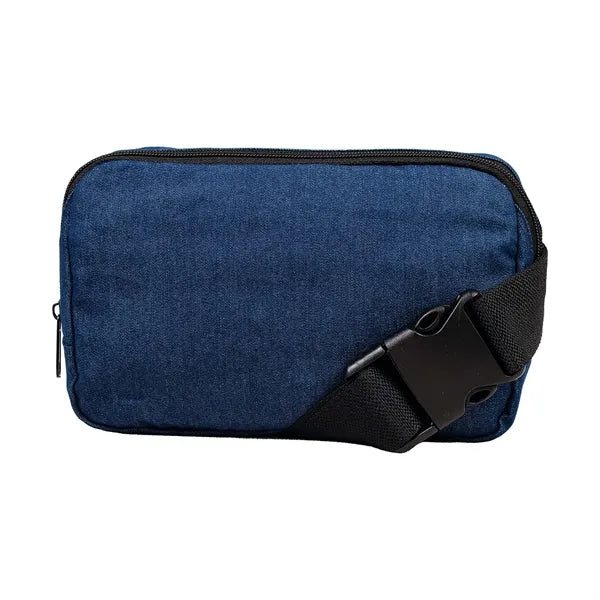 Pre-Consumer Recycled Denim Cross Body Bag - Full Color