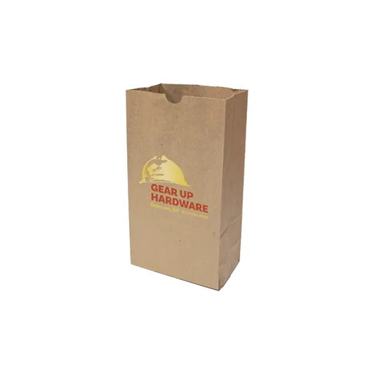 Natural Kraft Heavy Duty Coin & Nail Bag - DIGITAL SPLASH