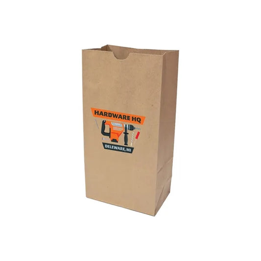 Natural Kraft Heavy Duty Coin & Nail Bag - DIGITAL SPLASH