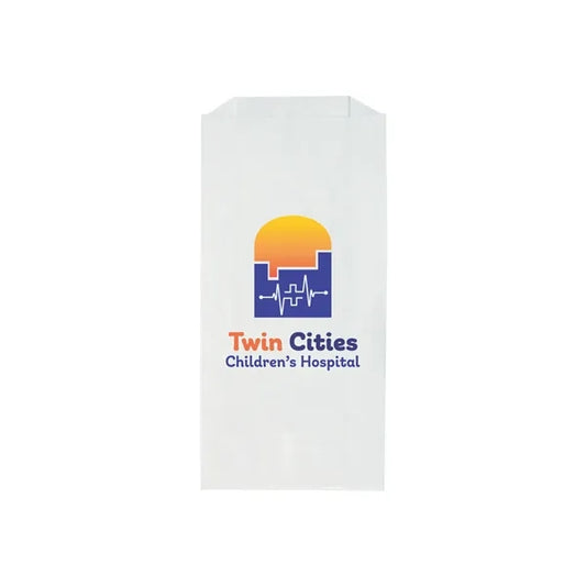 White Kraft Prescription Bag - DIGITAL SPLASH