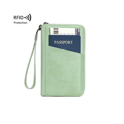 Rfid Travel Document Clutch Bag