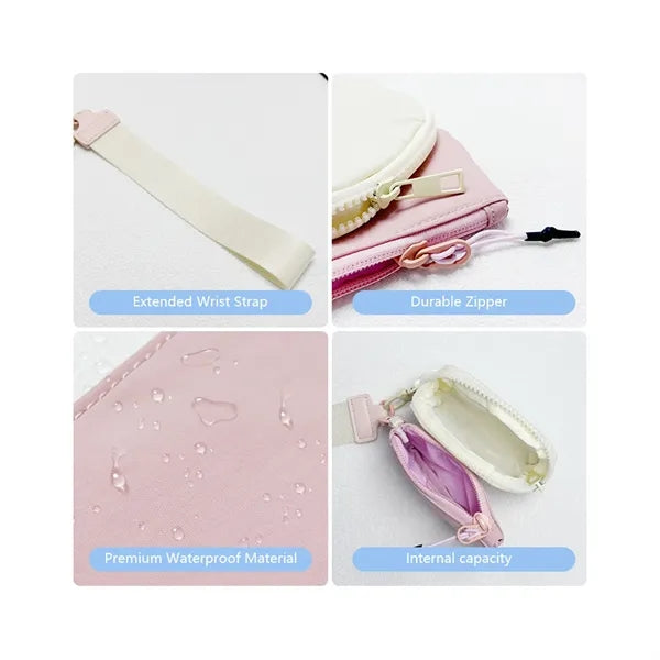 Mini Around Dual Pouch Wristlet