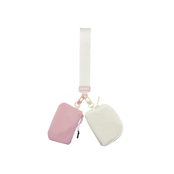 Mini Around Dual Pouch Wristlet