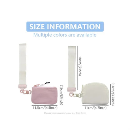 Mini Around Dual Pouch Wristlet