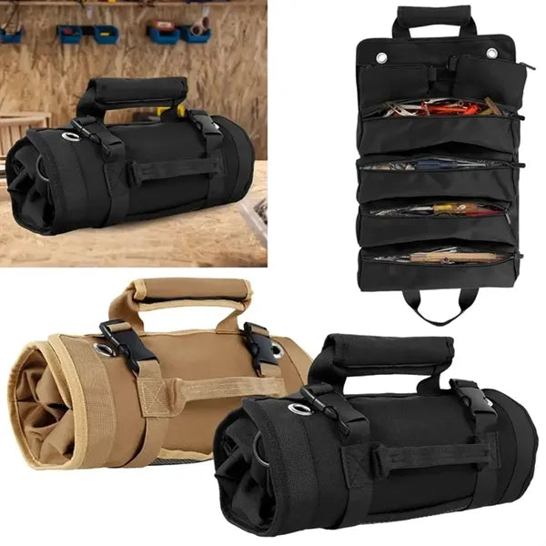 Canvas Tool Roll Bag