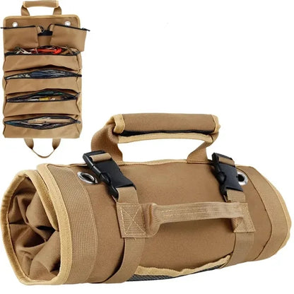 Canvas Tool Roll Bag