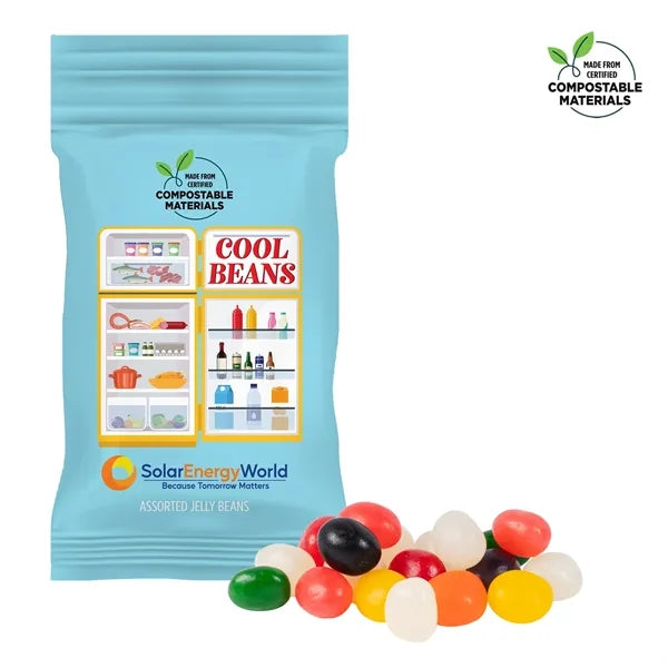 1oz. ECO-Digibag, Compostable, Assorted Jelly Beans