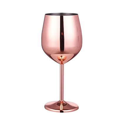 Wine Stainless Steel Glasses