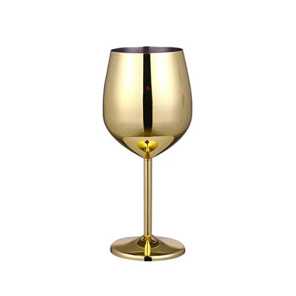 Wine Stainless Steel Glasses