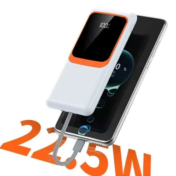 10000mAh Power Bank Bulit In Cable