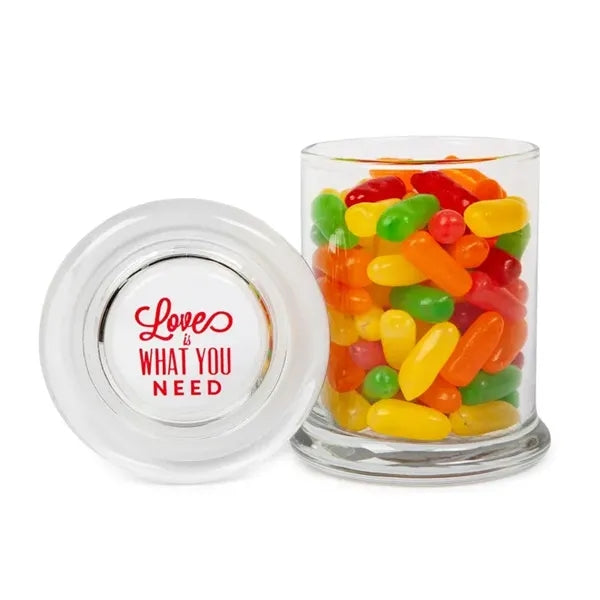 Glass Gourmet Jar - Mike & Ikes