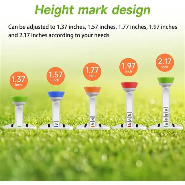Adjustable Height Golf Tees