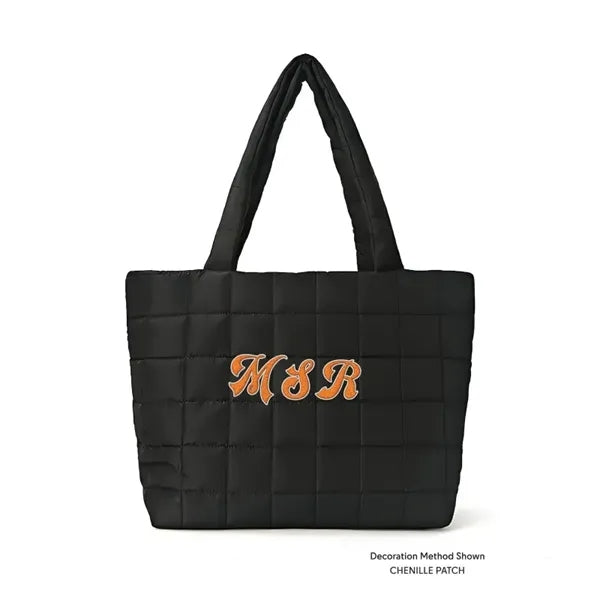 Custom Puffy Tote