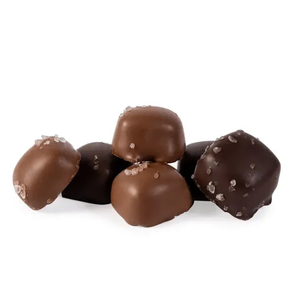 Sea Salt Caramels in Full Color Custom Box