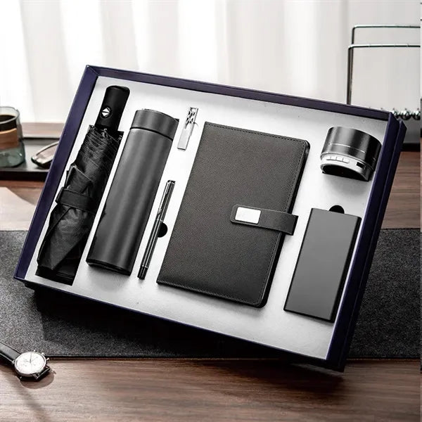 Leather Notebook Premium Gift Set