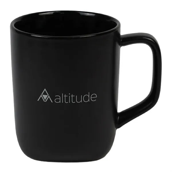 18 oz. Ceramic Mug with Triangle Bottom
