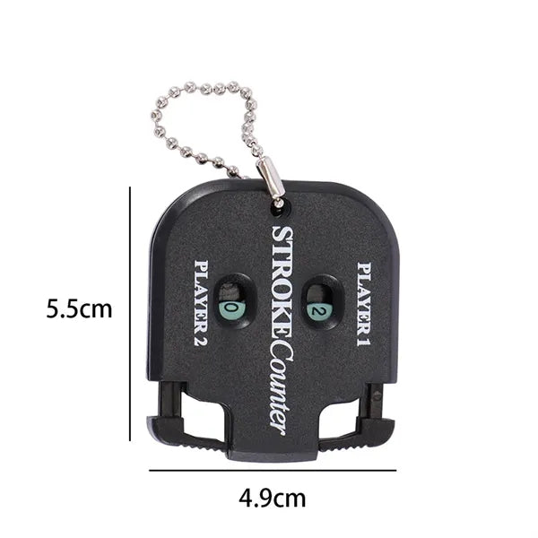 Mini Golf Score Counter Keychain