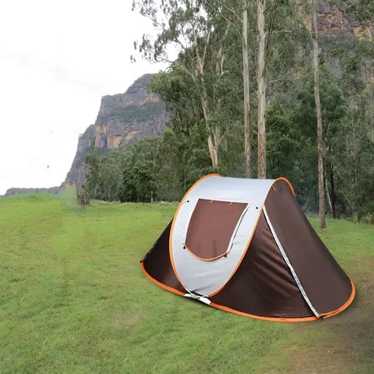 4 Person Pop Up Camping Tent ( 97" X 57" X 43" )