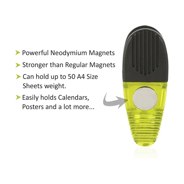 Plastic Refrigerator Magnet Clips
