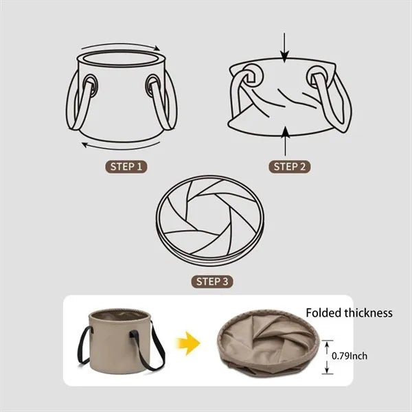 Functional Foldable Bucket