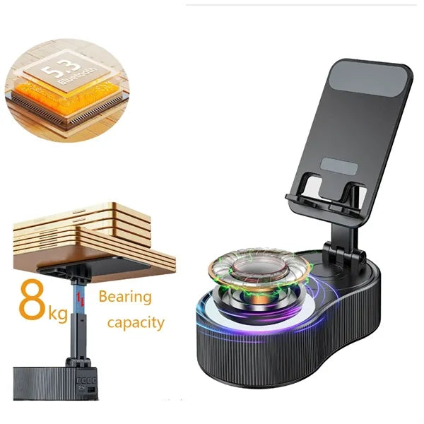 3-In-1 Inductive Bluetooth Charging Holder