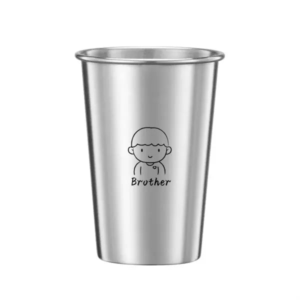 16Oz Stainless Steel Cups