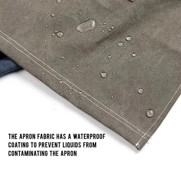 MOQ 10 pcs Waterproof 16 OZ Canvas Apron