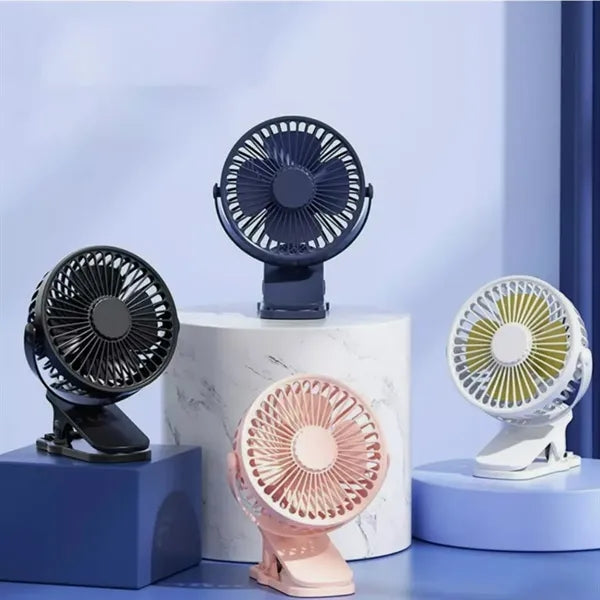 4 Inch USB Rechargeable Clip On Fan