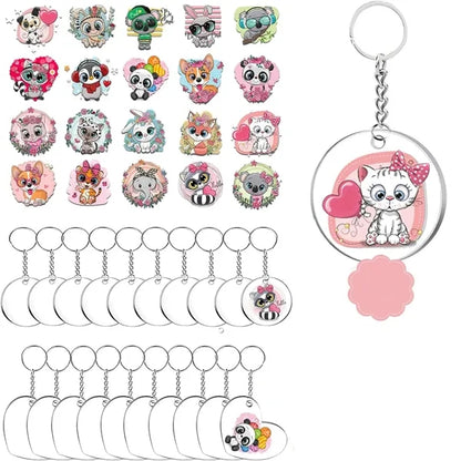 Custom Acrylic Keyring