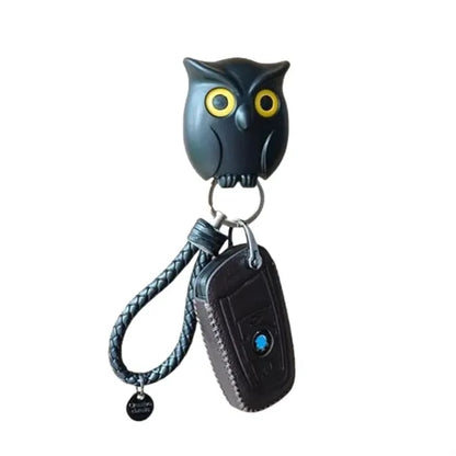Owl Key Hooks with Adhesive Tape