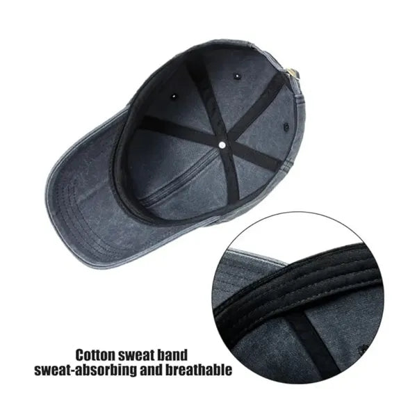 Classic Unisex Washed Cotton Baseball Cap