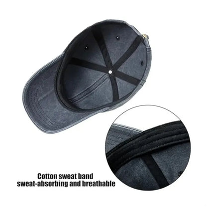 Classic Unisex Washed Cotton Baseball Cap