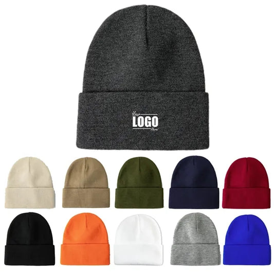 Basic Unisex Knitted Beanie Hat
