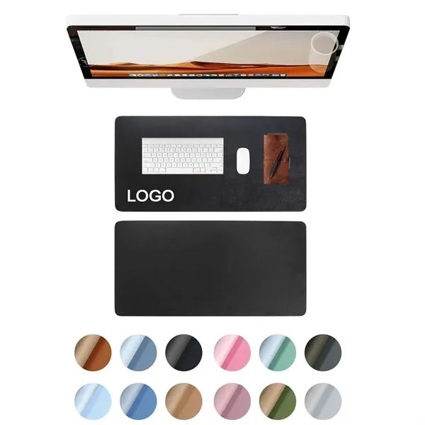 Dual-Sided Desk Mat for Keyboard and Mouse